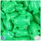 BeadTin Grasshopper Neon Bright 24mm Fish Plastic Pony Beads (24pcs)